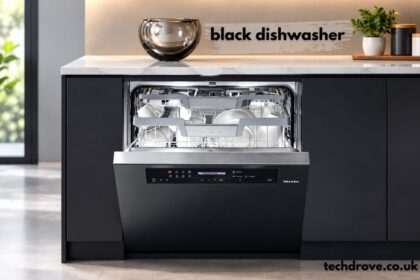 black dishwasher