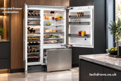 fridge and freezer combination