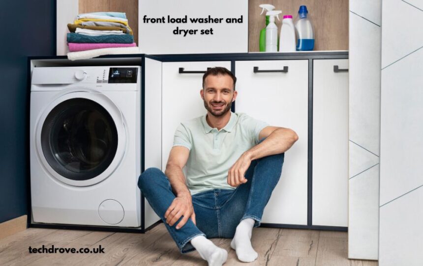 front load washer and dryer set